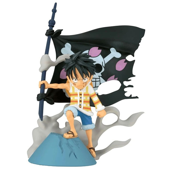 Banpresto One Piece Monkey D Luffy (Log Stories) PVC Statue 8 cm