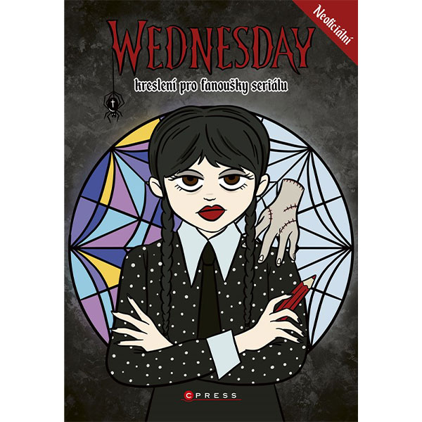 CPRESS Kreslení pro fanoušky seriálu Wednesday