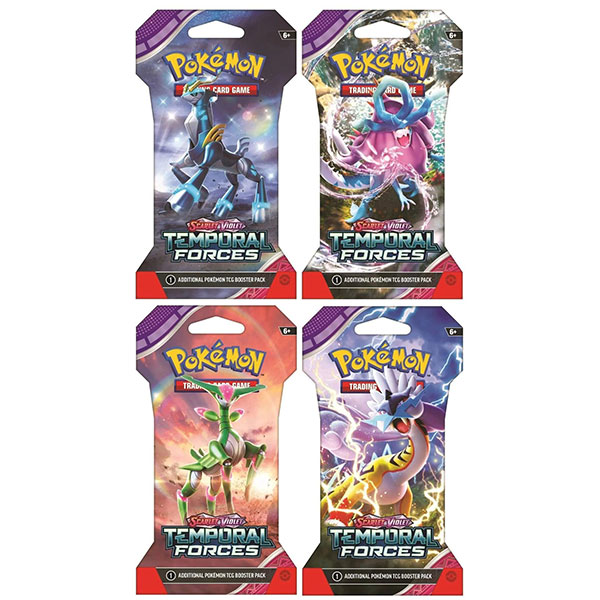 Pokemon Pokémon TCG: Scarlet & Violet 5 Temporal Forces Blister Booster Pack