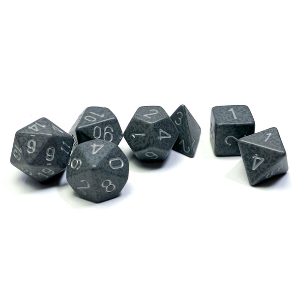 Sada kociek na RPG: Chessex - Hi-Tech Speckled (7 ks)