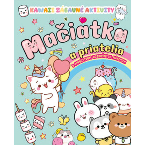 Slovart Kawaii zábavné aktivity: Mačiatka a priatelia