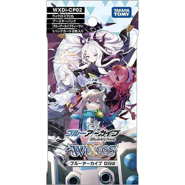 Takara Tomy Wixoss TCG: Blue Archive DIVA WXDi-CP02 Booster Pack
