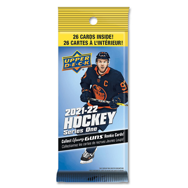Hokejové karty Upper Deck 2021/2022 Series 1 Hockey Fat Pack