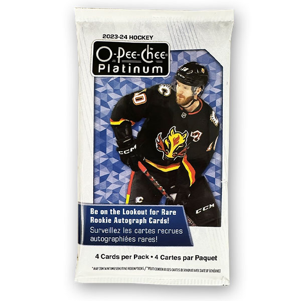 Hokejové karty Upper Deck 2023/2024 O-Pee-Chee Platinum Hockey Blaster Booster Pack