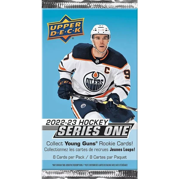 Hokejové karty Upper Deck 2022/2023 Series 1 Hockey Blaster Booster Pack