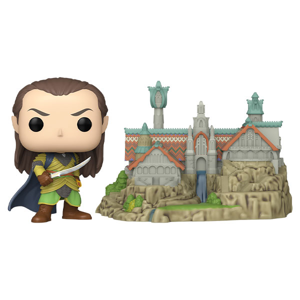 Funko POP! Lord of the Rings: Elrond with Rivendell Deluxe Edition