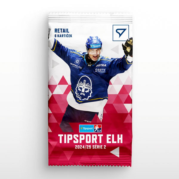 Hokejové karty SportZoo Tipsport ELH 2024/25 – 2. séria Retail booster pack