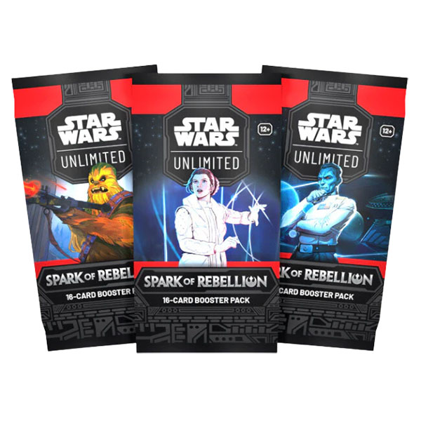 Fantasy Flight Star Wars Unlimited TCG: Spark of Rebellion Booster (reprint)