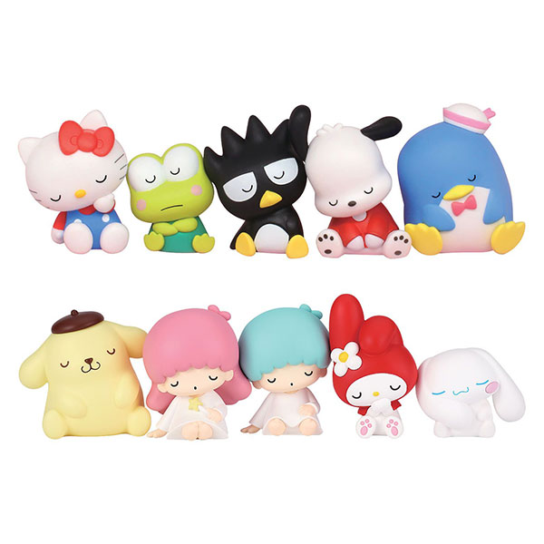 Tomy Sanrio Twinchees Mini Figures Lil´Sleepers 5 cm