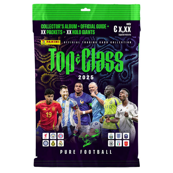 Panini Books Futbalové karty Panini Top Class 2025 Starter set