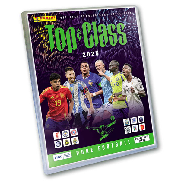 Panini Books Album (binder) na futbalové karty Panini Top Class 2025