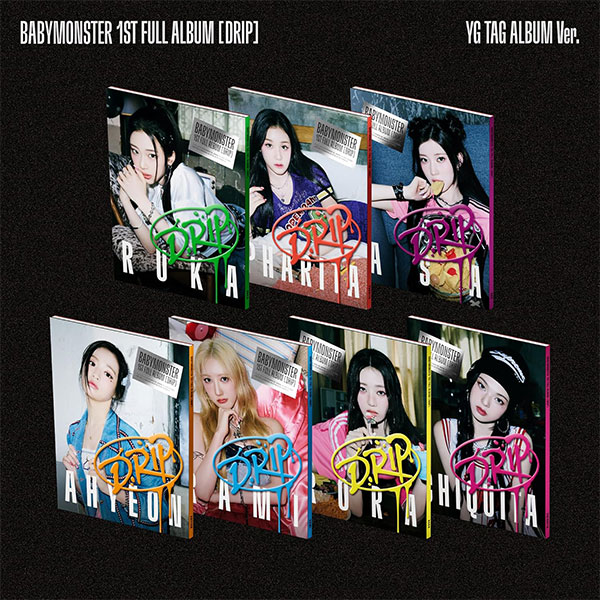 YG BabyMonster: 1st Full Album DRIP (YG Tag Album Ver.)