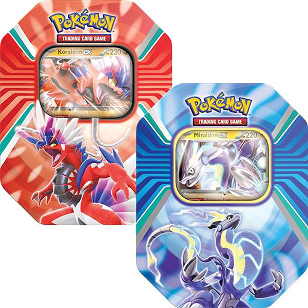 Pokemon Pokémon TCG: Paldea Legends Tin (Koraidon Ex / Miraidon Ex)