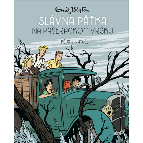 Slovart Slávna päťka na Pašeráckom vŕšku 4 - komiks