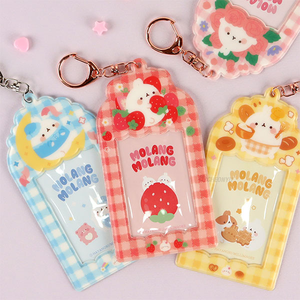 JINILAND Poca Holder High Frequency (Pink, Light Pink, Blue, Light Brown) Photocard Case