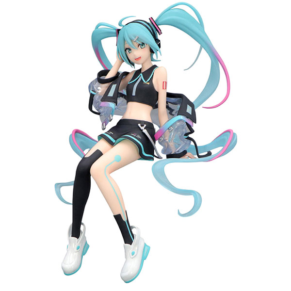 Furyu Hatsune Miku Noodle Stopper PVC Statue Neon Cyber 16 cm