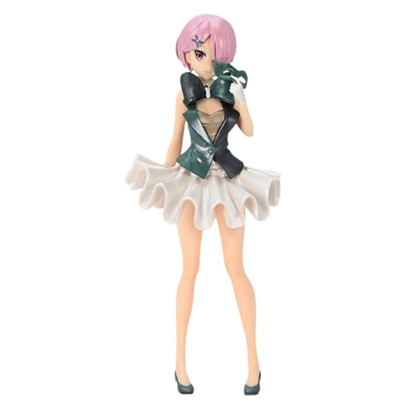 Furyu Re:Zero Starting Life in Another World Ram in Circus, Pearl ver. Figure 21 cm