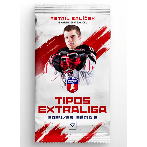 Hokejové karty SportZoo Tipos Extraliga 2024/2025 – 2. séria Retail booster pack
