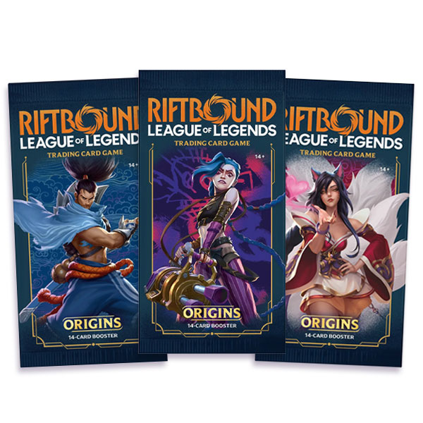 UVS Games Riftbound League of Legends TCG: Origins Booster Pack