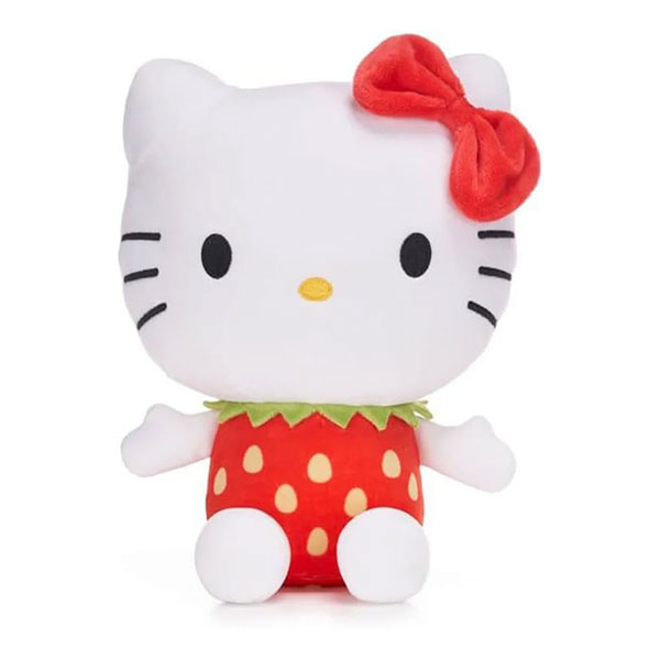 Sanrio Hello Kitty Plush Figure Strawberry 25 cm