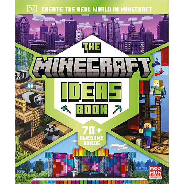 Dorling Kindersley Minecraft Ideas Book: Create the Real World in Minecraft with 70+ Awesome Builds
