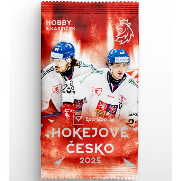 Hokejové karty SportZoo Hokejové Česko 2025 Hobby Booster Pack