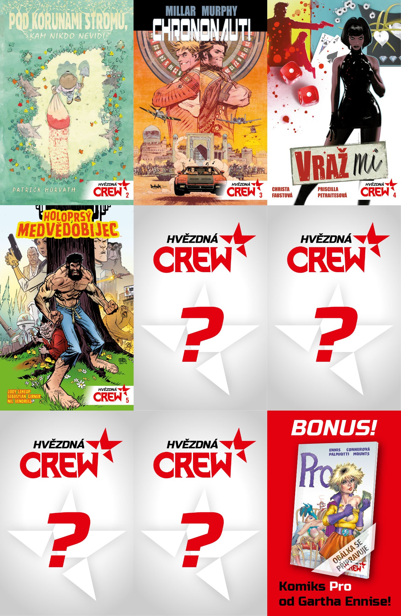 Hvězdná CREW 2-9 + Bonus Predplatné Osobný odber