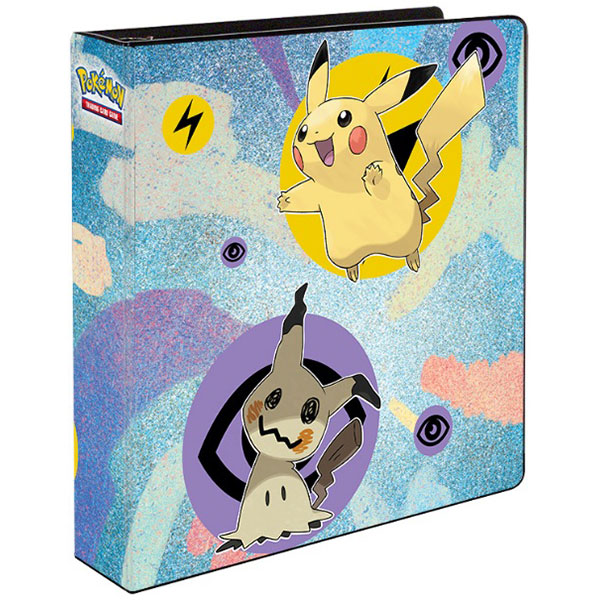 Pokemon Album UltraPro Pokémon Pikachu & Mimikyu Krúžkový A4 (na 3-krúžkové stránky)