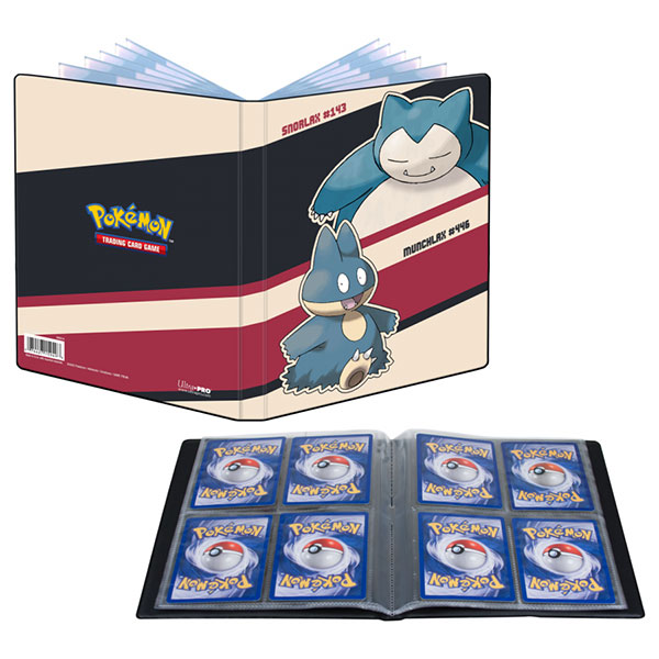 Pokemon Pokémon TCG: GS Snorlax Munchlax Album na karty A5 (80 kariet)