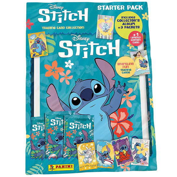 Panini Books Panini Stitch 2025 zberateľské karty Starter Set