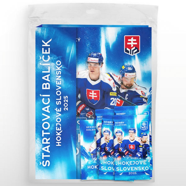 Hokejové karty SportZoo Hokejové Slovensko 2025 Štartovací balíček