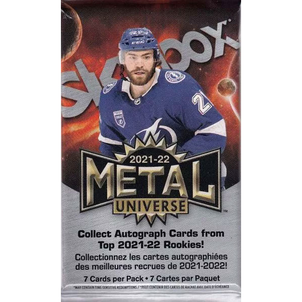 Hokejové karty Upper Deck 2021/2022 Skybox Metal Universe Hockey Blaster Booster