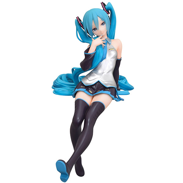 Furyu Hatsune Miku Noodle Stopper PVC Statue Kuroboshi Kouhaku Ver. (re-run) 14 cm