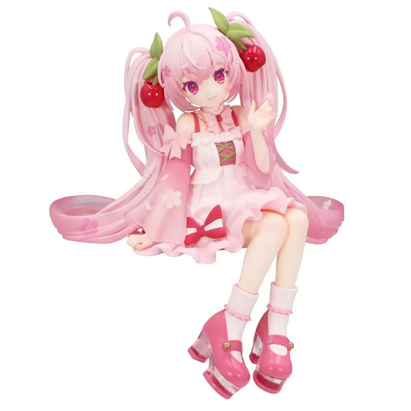 Furyu Hatsune Miku Noodle Stopper PVC Statue Sakura Miku 2025 14 cm