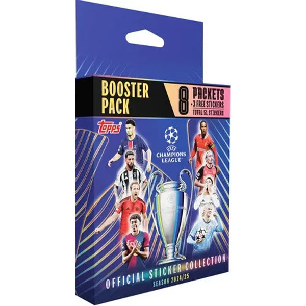 Topps Champions League 2025 Samolepky Eco Pack