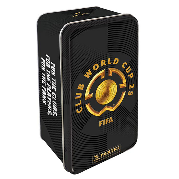 Futbalové karty Panini FIFA Club World Cup 2025 Adrenalyn Collectors Tin