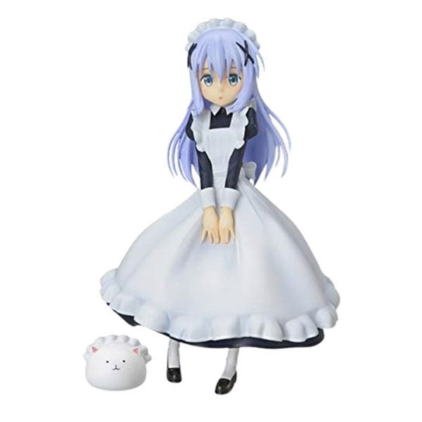 Sega Goods Is The Order a Rabbit? figure Chino Kafuu and Tippy (Maid Ver) 17 cm