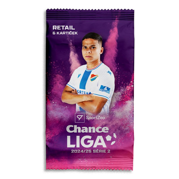 Futbalové karty SportZoo Chance Liga 2024/25 – 2. séria Retail Booster pack