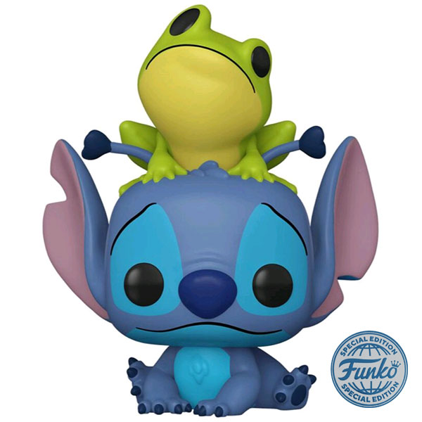 Funko POP! Disney Lilo and Stitch: Stitch with Frog Special Edition
