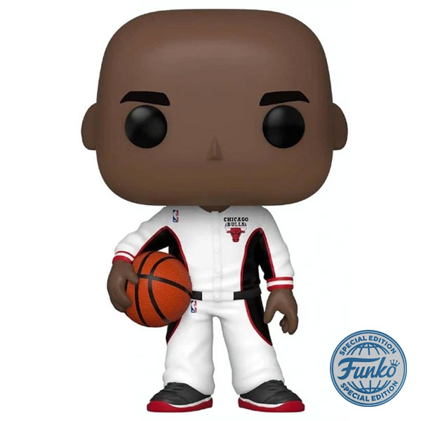 Funko POP! NBA: Michael Jordan (Bulls White Warmup) Special Edition
