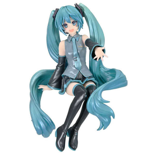Furyu Hatsune Miku Noodle Stopper PVC Statue Hatsune Miku Nardack Pearl Color Ver. 14 cm