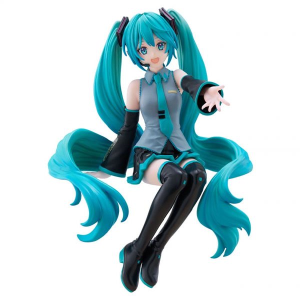 Furyu Hatsune Miku Noodle Stopper PVC Statue Hatsune Miku Nardack Ver. 14 cm