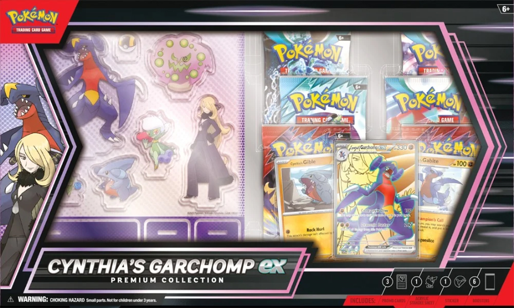 Pokemon Pokémon TCG: Cynthia’s Garchomp ex Premium Collection