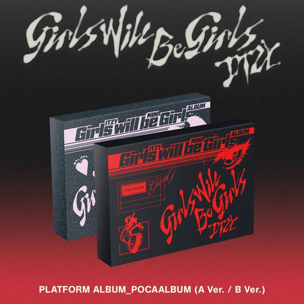 JYP Entertainment ITZY – Girls Will Be Girls Poca Album