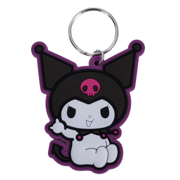 Sanrio Hello Kitty Kuromi (Rocking) Keychain Kľúčenka