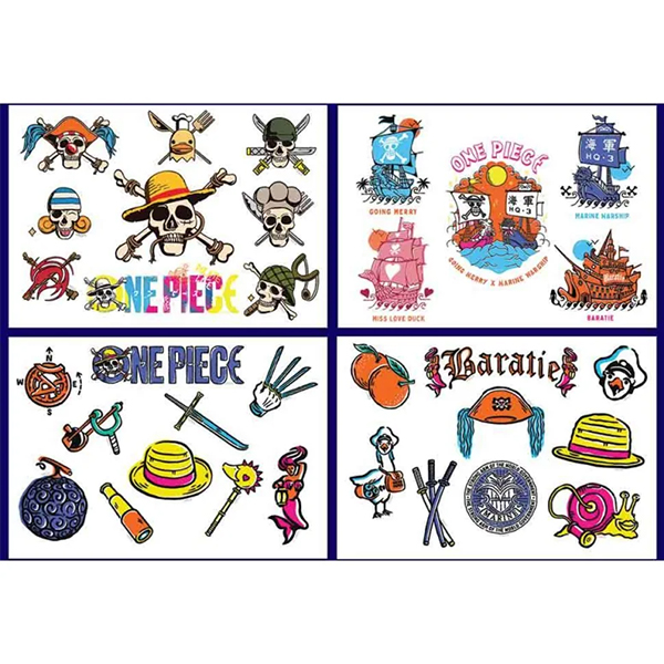 FaNaTtik One Piece Nálepky Tech Decal Stickers Sada