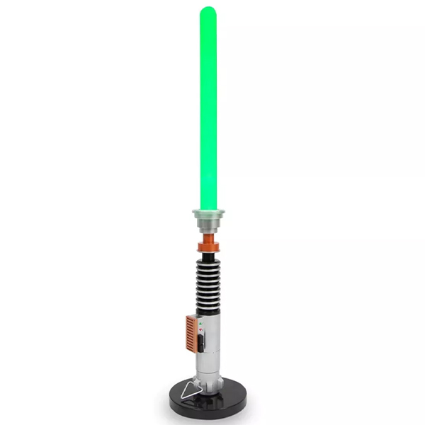 Luke Skywalker Star Wars Green Lightsaber Desk Light Up (Stolová lampička)