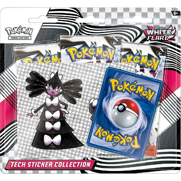Pokemon Pokémon TCG: Scarlet & Violet 10.5 White Flare Tech Sticker Collection