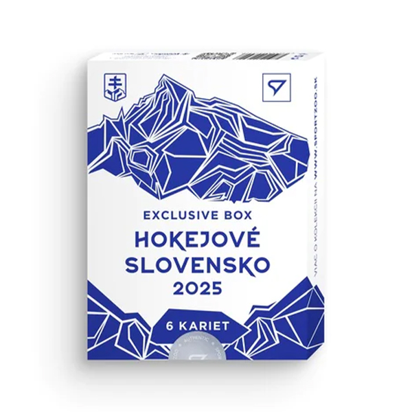 Hokejové karty SportZoo Hokejové Slovensko 2025 Exclusive box