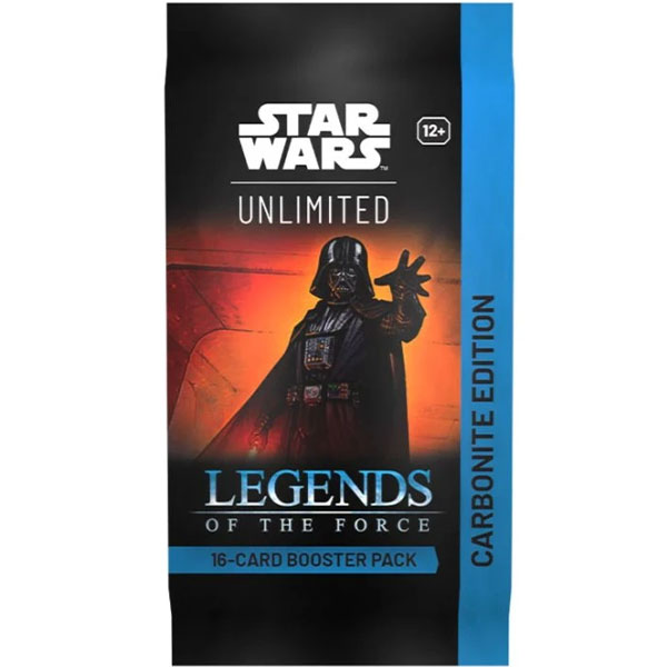 Fantasy Flight Star Wars Unlimited TCG: Legends of the Force Carbonite Booster Pack (SWU 05)